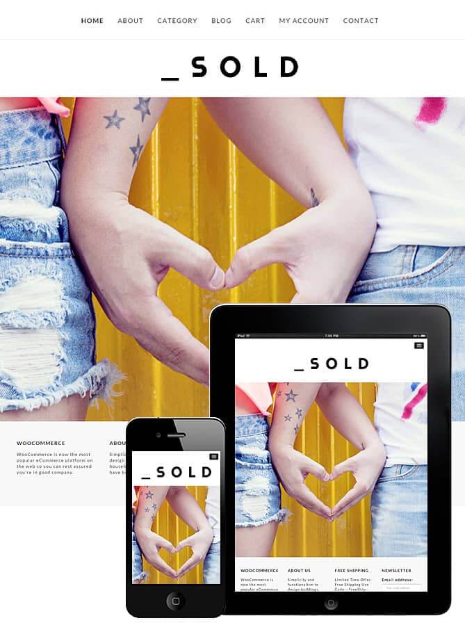 Sold WooCommerce