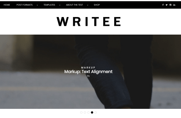 writee wp theme