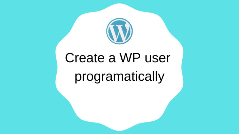 Create WP user php  in your WordPress site.