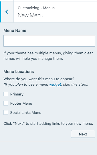 create-your-first-menu-on-wordpress