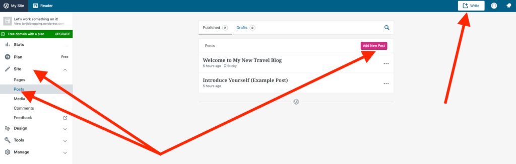 start-writting-your-blog-free