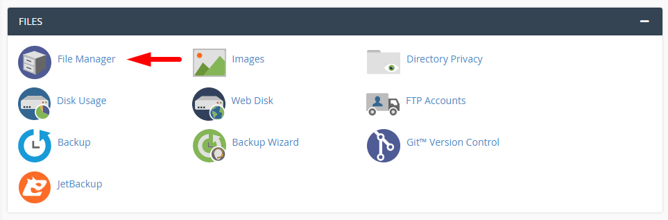 cpanel file manager 
