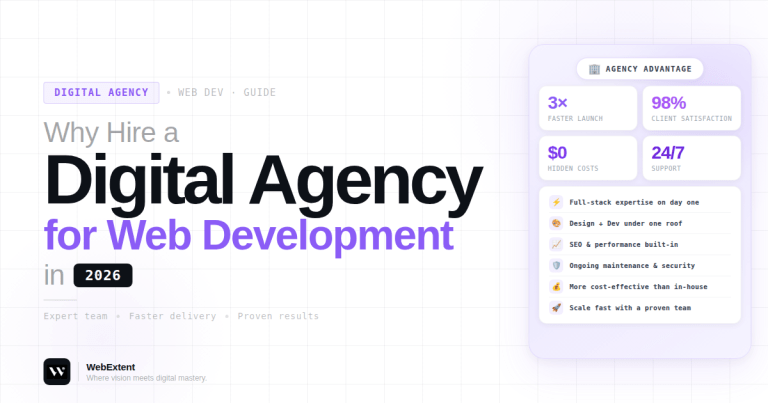 Why Hire a Digital Agency for Website Development in 2026