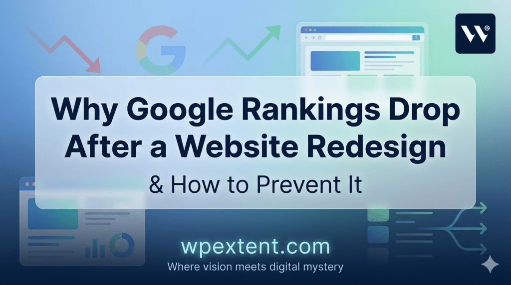 Why Google Rankings Drop After a Website Redesign (And How to Prevent It)