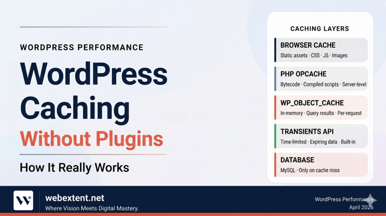 WordPress Caching Without Plugins: How It Really Works