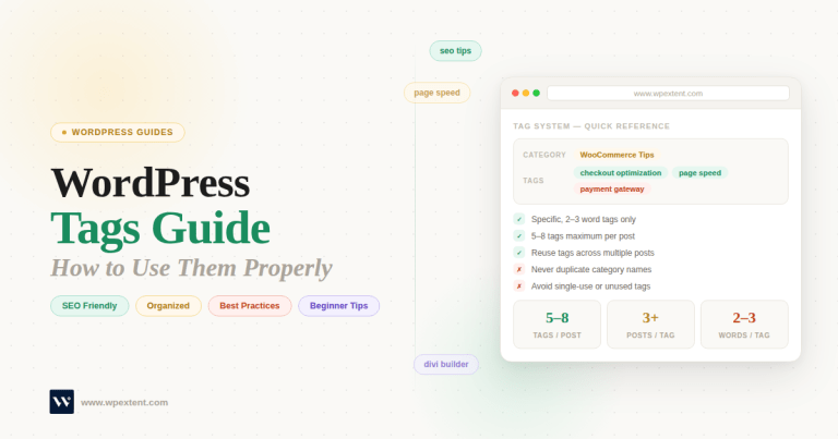 WordPress Tags Guide: How to Use Tags Properly
