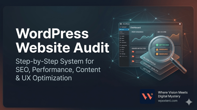 How to Audit Your WordPress Website (Step-by-Step System)