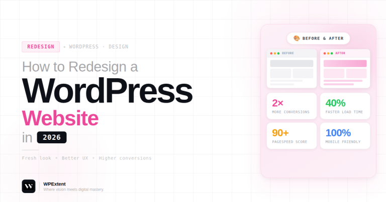 How to Redesign a WordPress Website (Beginner Guide)
