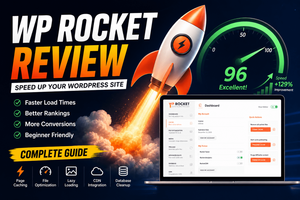 WP Rocket: The Best WordPress Caching Plugin to Speed Up Your Site in 2026
