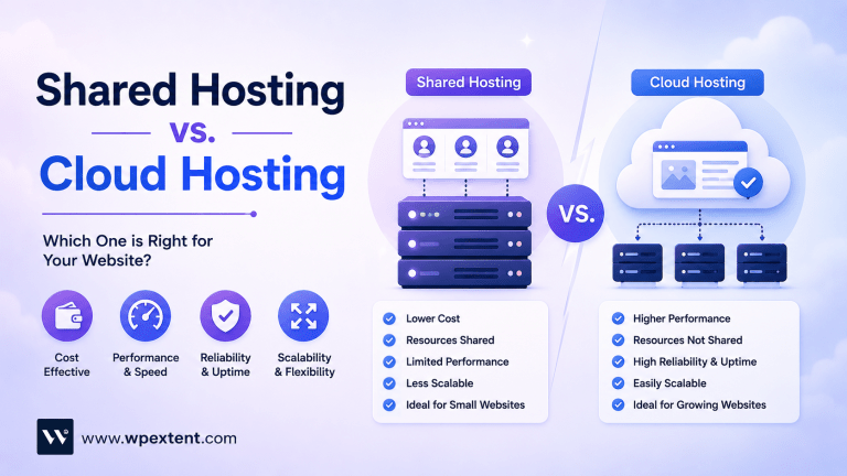 Shared Hosting vs. Cloud Hosting: Which Is Right for You ?