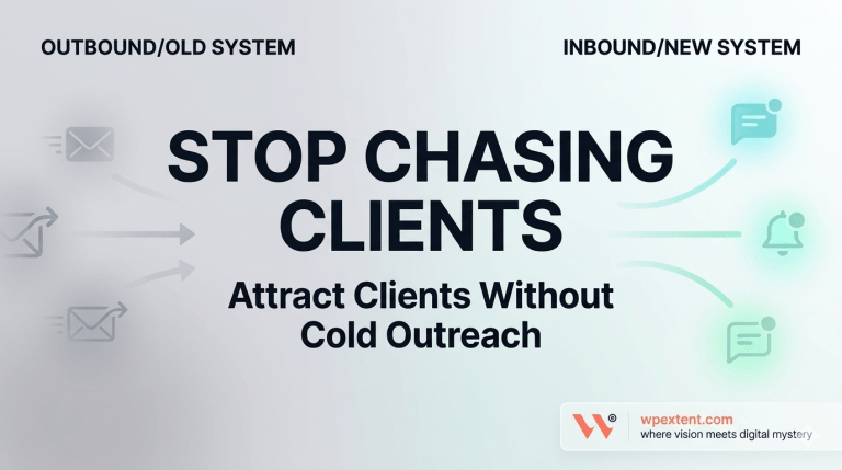 Client Hunting Is Dead: How Smart Agencies Attract Clients Without Cold Outreach